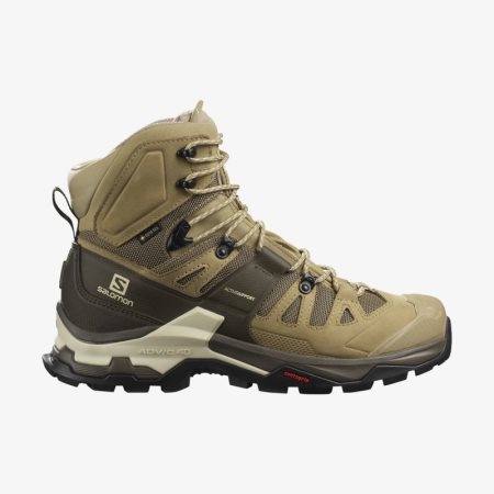 Scarpe Trekking Salomon QUEST 4 GORE-TEX Uomo Verde Oliva IT 9-Z62